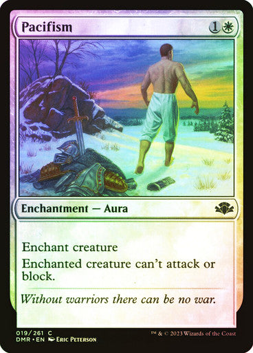 Pacifism Foil