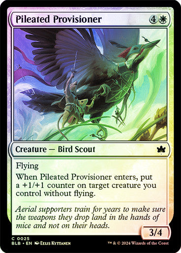 Pileated Provisioner Foil