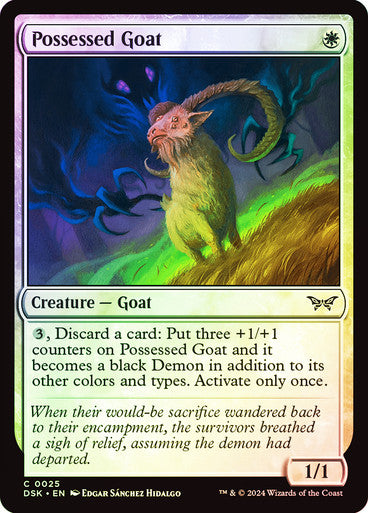 Possessed Goat Foil