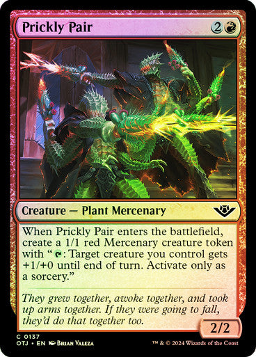 Prickly Pair Foil