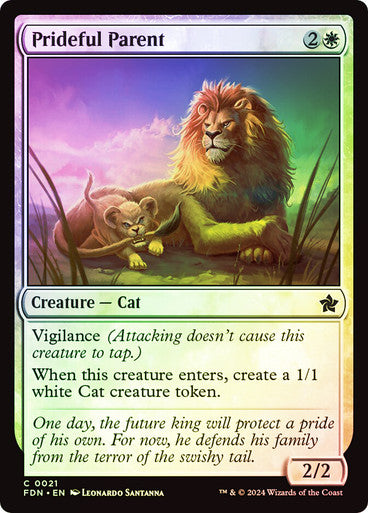 Prideful Parent Foil