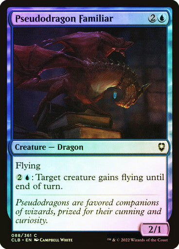 Pseudodragon Familiar Foil