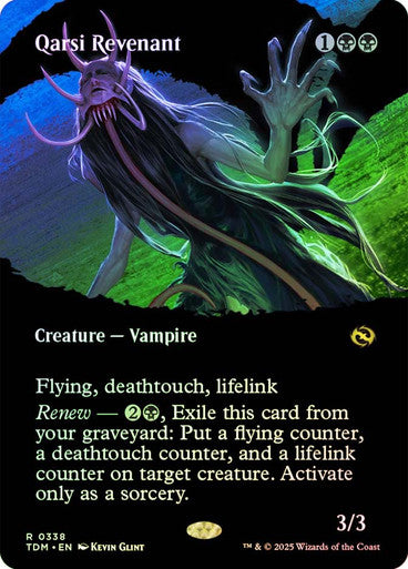 Qarsi Revenant (Borderless) Foil