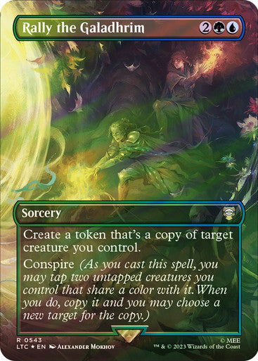 Rally the Galadhrim (Borderless) Surge Foil