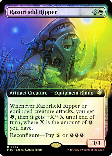 Razorfield Ripper (Extended Art) Ripple Foil