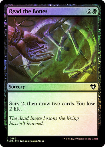 Read the Bones Foil