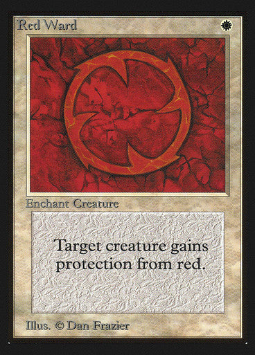 Red Ward (Not Tournament Legal)