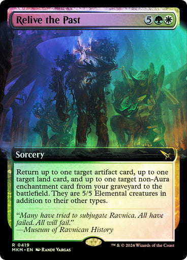 Relive the Past (Extended Art) Foil