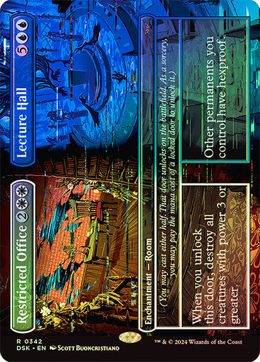 Restricted Office // Lecture Hall (Borderless) Foil