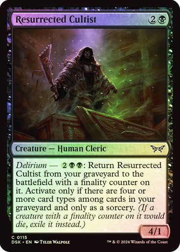 Resurrected Cultist Foil