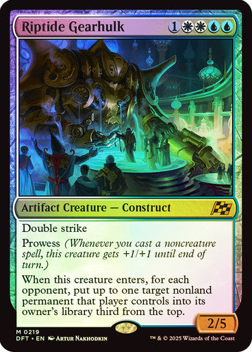 Riptide Gearhulk Foil