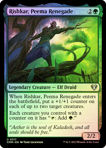 Rishkar, Peema Renegade Foil