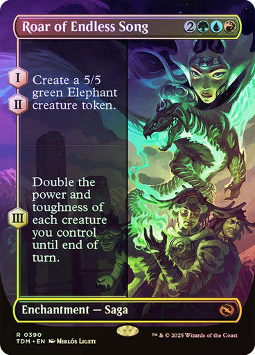 Roar of Endless Song (Borderless) Foil