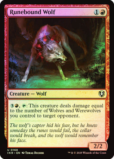 Runebound Wolf Foil