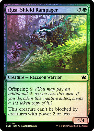 Rust-Shield Rampager Foil