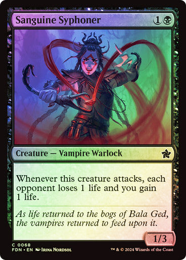 Sanguine Syphoner Foil