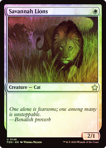 Savannah Lions Foil
