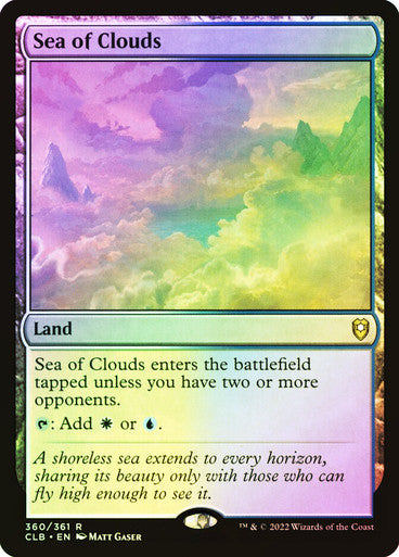 Sea of Clouds Foil