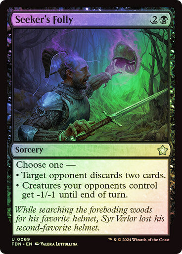 Seeker's Folly Foil