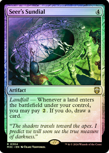 Seer's Sundial Ripple Foil