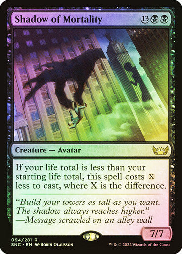 Shadow of Mortality Foil