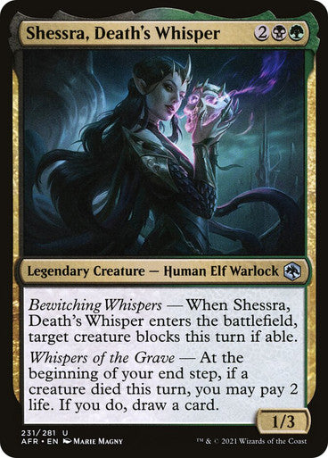 Shessra, Death's Whisper (Spanish)
