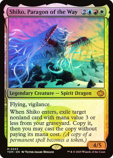 Shiko, Paragon of the Way Foil