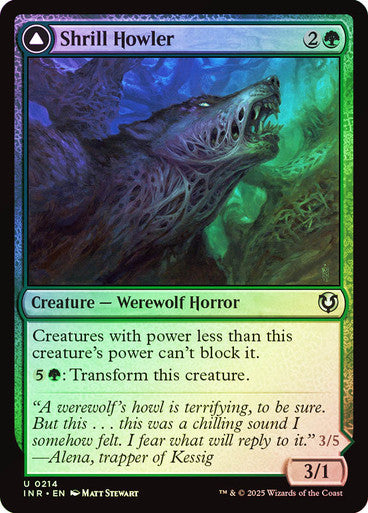 Shrill Howler // Howling Chorus Foil