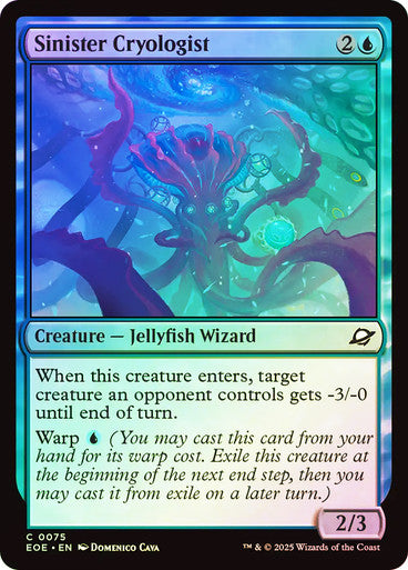 Sinister Cryologist Foil