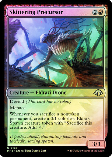 Skittering Precursor Foil