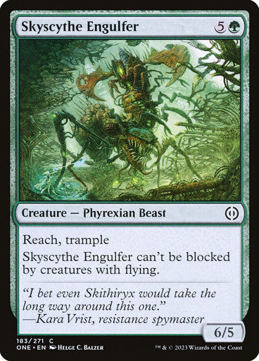Skyscythe Engulfer (Spanish)