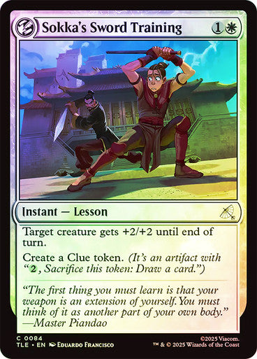 Sokka's Sword Training Foil