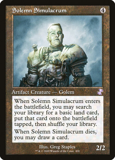 Solemn Simulacrum (Retro Frame)