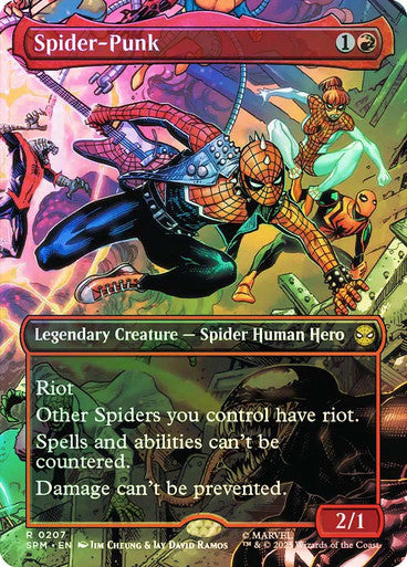 Spider-Punk (Borderless) Foil