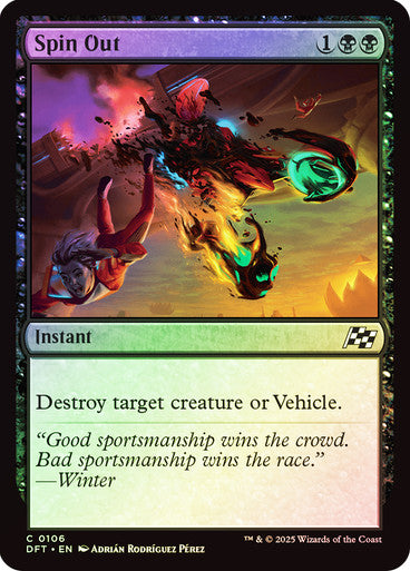 Spin Out Foil