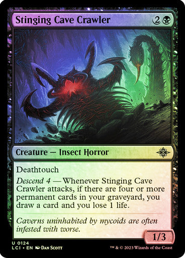 Stinging Cave Crawler Foil