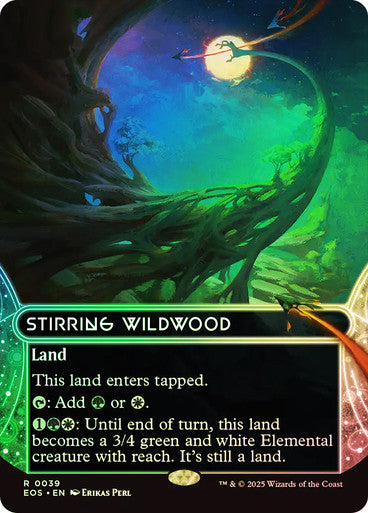 Stirring Wildwood (Borderless) Foil