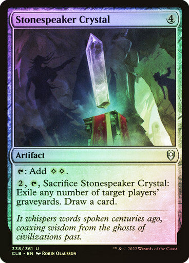 Stonespeaker Crystal Foil