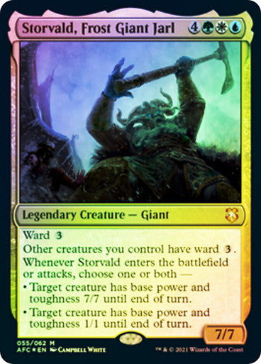 Storvald, Frost Giant Jarl Foil
