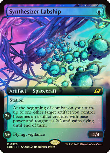 Synthesizer Labship (Extended Art) Foil