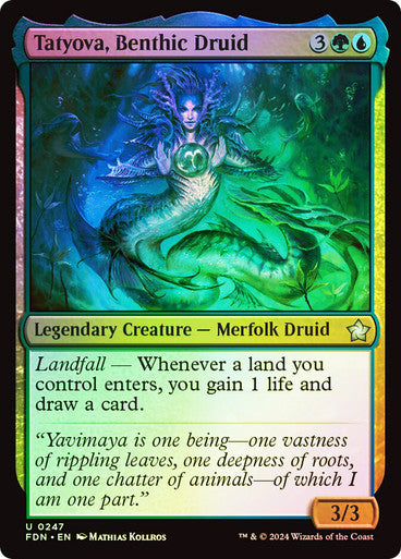 Tatyova, Benthic Druid Foil