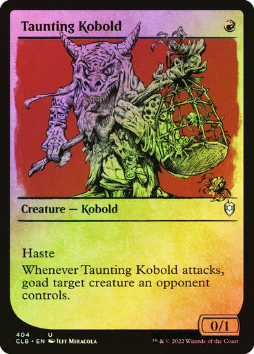 Taunting Kobold (Showcase) Foil
