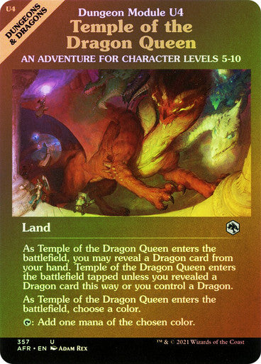 Temple of the Dragon Queen (Showcase) Foil