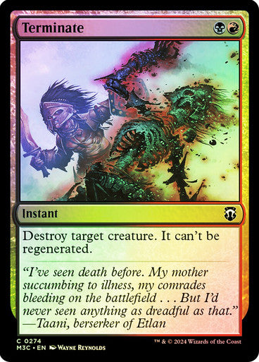 Terminate Ripple Foil