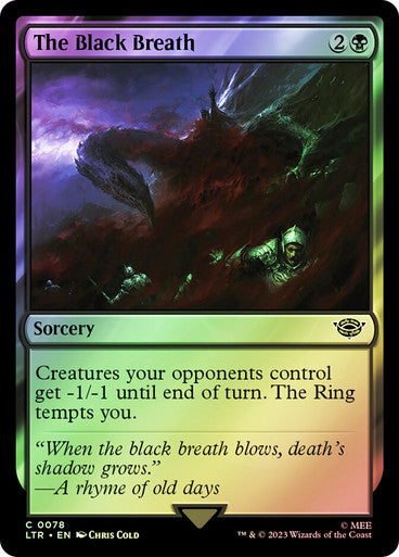 The Black Breath Foil