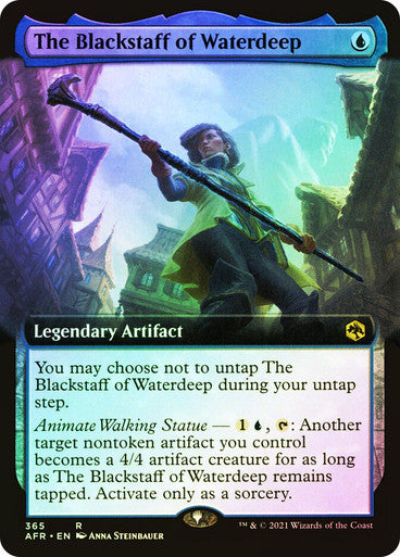 The Blackstaff of Waterdeep (Extended Art) Foil