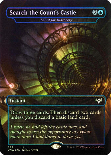 Thirst for Discovery (Search the Count's Castle) Foil