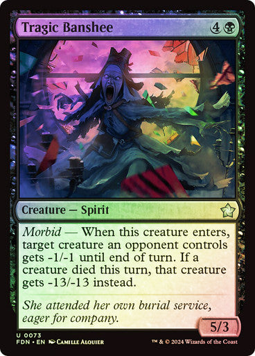 Tragic Banshee Foil