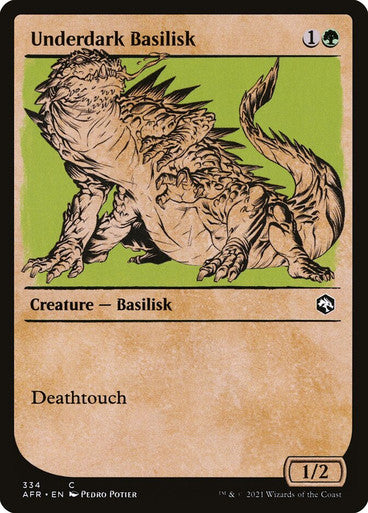 Underdark Basilisk (Spanish)