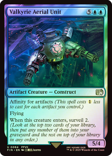 Valkyrie Aerial Unit Foil